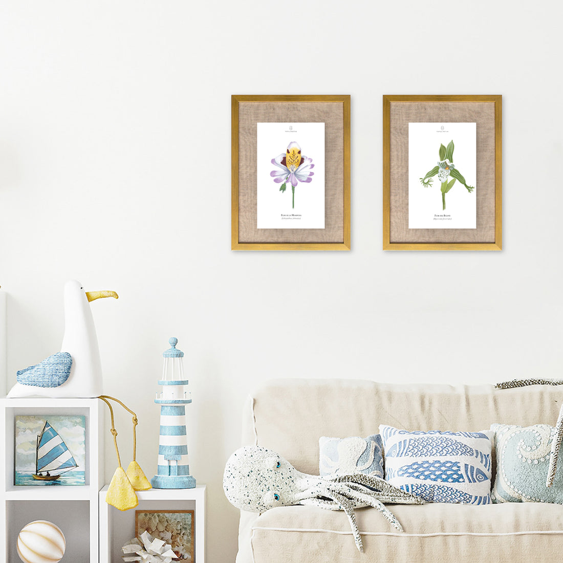 Lámina Flor del Bigote